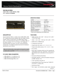 Kingston Technology HyperX 4GB DDR3L-1866