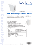 LogiLink PA0096 mobile device charger