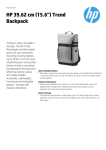 HP 15.6 Trend Backpack