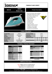 Igenix IG3118 iron