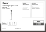 Elgento E12009 blender