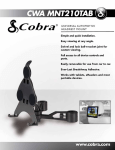 Cobra CWAMNT210TABEU tablet