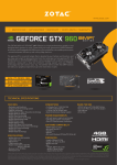 Zotac ZT-90309-10M NVIDIA GeForce GTX 960 4GB graphics card