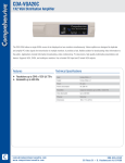 Comprehensive CDA-VGA20C video splitter