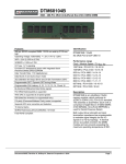 Dataram DTM68104B memory module