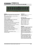 Dataram DTM68101A memory module