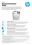 HP LaserJet Enterprise M605x