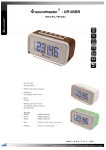 Soundmaster UR105BR