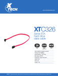 Xtech XTC-326 SATA cable