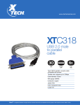 Xtech XTC-318 parallel cable