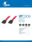 Xtech XTC-309 SATA cable