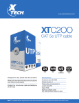 Xtech XTC-200 networking cable