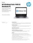 HP EliteBook Folio 1040 G2