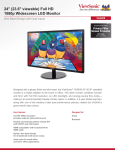 Viewsonic Value Series VA2409 LED display