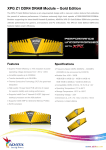 ADATA 4GB DDR4-3000MHz XPG Z1