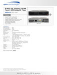 Speco P60FACD audio amplifier