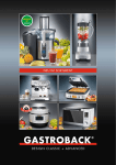 Gastroback 41007 mixer