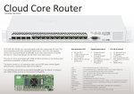 Mikrotik CCR1036-12G-4S-EM router