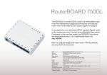 Mikrotik RB750GL router