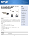 Tripp Lite N286-10GSR-MDLC network transceiver module