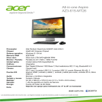 Acer Aspire AZ3-615-MT26