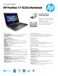 HP Pavilion 17-f223cl