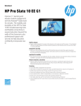 HP Slate 10 Pro 10 EE G1
