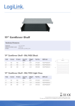 LogiLink SF2C35G rack accessory