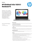 HP EliteBook Folio 1020 G1
