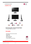 LG 24MP67VQ LED display