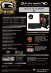 Gainward 426018336-3392 NVIDIA GeForce GTX 960 2GB graphics card