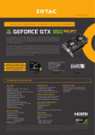 Zotac ZT-90303-10M NVIDIA GeForce GTX 960 2GB graphics card