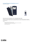 SBS TEFLIPUN40B mobile phone case