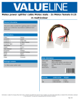 Valueline VLCP74020V015 power cable