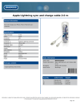 Bandridge BBM39300W20 USB cable