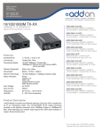 Add-On Computer Peripherals (ACP) ADD-GMC-SX-2SC network media converter