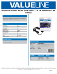 Valueline VLMB39890B10 mobile device charger