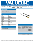 Valueline VGSP02210B30 coaxial cable