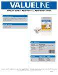 Valueline VLTB90995W telephone splitter