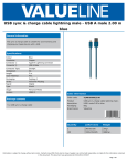 Valueline VLMP39300L2.00 mobile phone cable