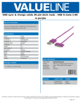 Valueline VLMP39100U2.00 mobile phone cable