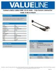 Valueline VLCP60806B20 camera cable