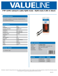 Valueline VLCB85210B50 networking cable