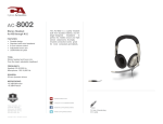 Cyber Acoustics AC-8002 headset