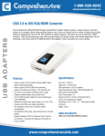 Comprehensive USB3-DVI/VGA/HD