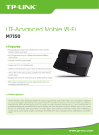 TP-LINK M7350 3G UMTS wireless network equipment