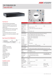 Hikvision Digital Technology DS-7204HGHI-SH digital video recorder