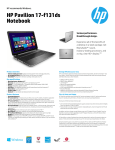 HP Pavilion 17-f131ds