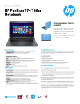 HP Pavilion 17-f166nr