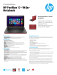 HP Pavilion 17-f165nr